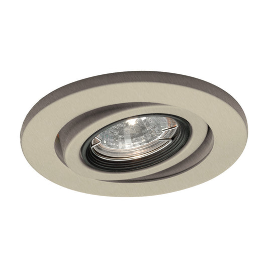 4in Round Gimbal Trim in Brushed Nickel