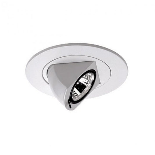 4in Round Directional Spot Trim in White - HR-D425-WT