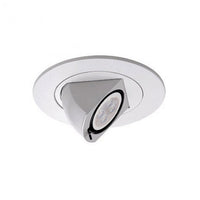 4in Round Directional Spot Trim in White
