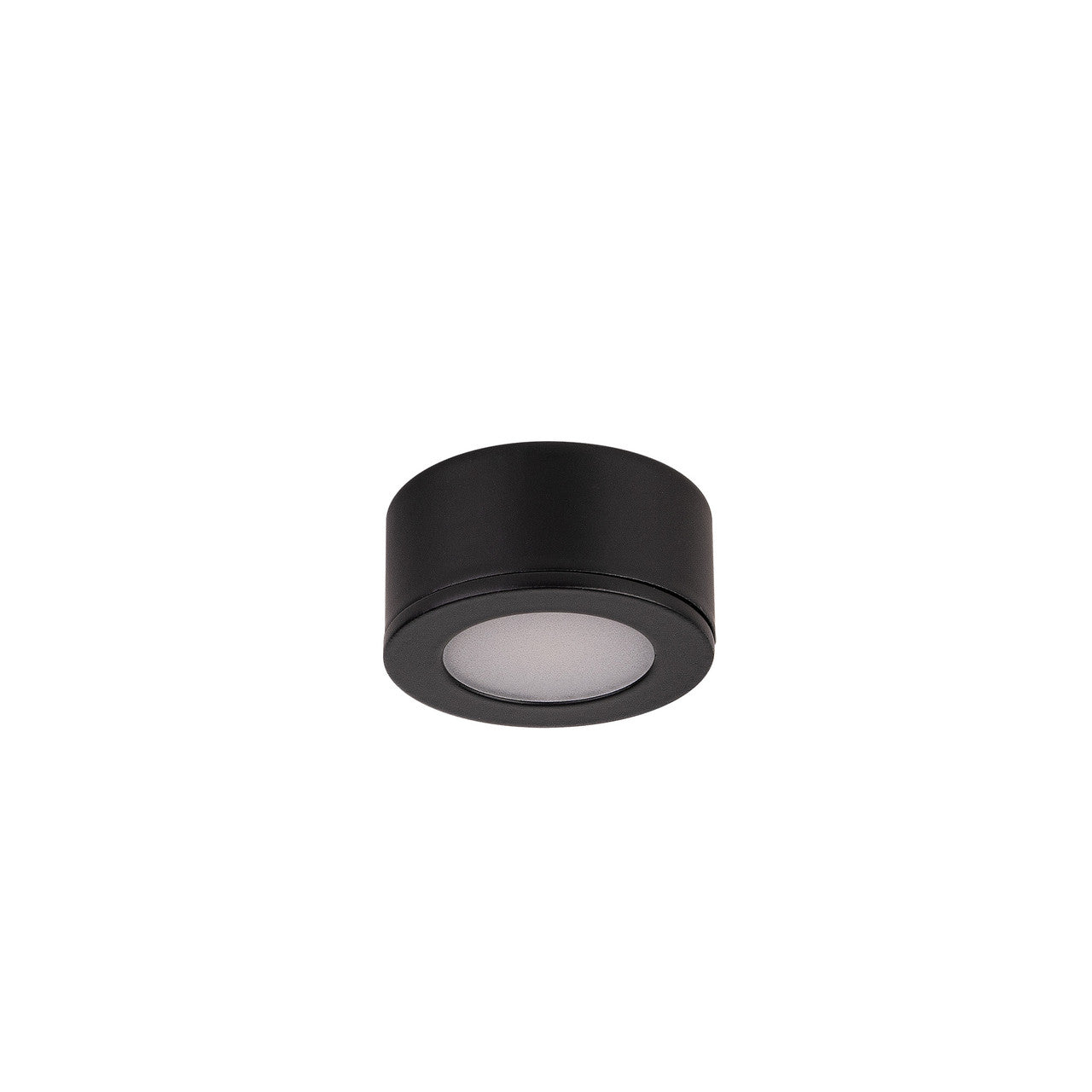 Mini Puck 24V 3000K Single Light in Black
