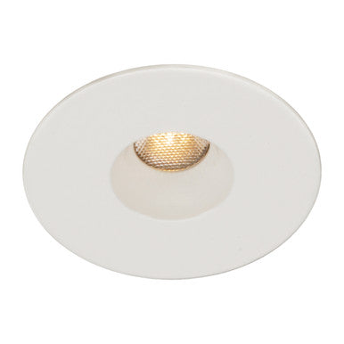 LEDme 1in. Round Miniature Recessed Downlight 2700K Warm White in White - HR-LED231R-27-WT