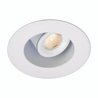 LEDme 1in. Round Miniature Recessed Downlight 2700K Warm White in White - HR-LED232R-35-WT