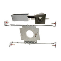 LEDme 1in. Square Miniature Recessed Downlight 2700K Warm White in Gun Metal