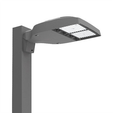 Hubbell Outdoor Lighting ASL1-160L-100-3K7-2-UNV-A-DBT ASL Microstrike, 160 LEDs, 12,000 LM, 30K , 70 CRI, Type II  120-277V Arm for Square Poles, Bronze Matte Textured