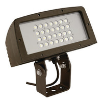 Hubbell Outdoor Lighting FLL-95-Y 95W LED Factor Floodlight, 120-277V Wide Beam Spread, 9557 LM, Bronze