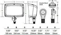 Hubbell FML-20L-52-4K-N-U-K LED Floodlight