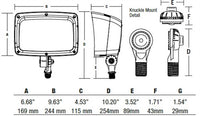 Hubbell FML-20L-52-4K-N-U-K LED Floodlight