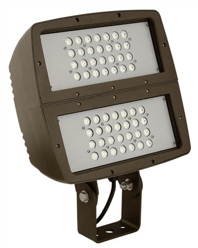 Hubbell Outdoor Lighting FXL-190-Y 200W LED Floodlight, 120-277V Wide Beam Spread, 16358 LM, Bronze