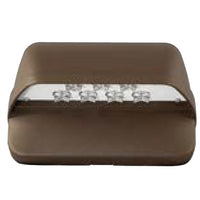 Hubbell Outdoor Lighting LNC-7LU-4K-4-2-PCU 16.6W 7 LEDs Compact Wallpack, Wall Mount, Full Cut Off, 120-277V 40K, Type II  Bronze  with Photocell