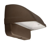 Hubbell Outdoor Lighting LNC-9LU-3K-3-1 22W 9 LEDs Compact Wallpack, Wall Mount, Full Cut Off, 120-277V 30K, Type III  Bronze