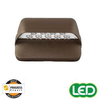 Hubbell Outdoor Lighting LNC-9LU-5K-3-DBT 22W 9 LEDs Compact Wallpack, Wall Mount, Full Cut Off, 120-277V 50K, Type III  Bronze