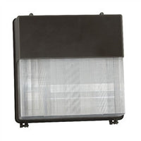 LED, Large, Die-Cast Aluminum, 180L, 5000K, 6606 Lumens, 55W, Wall Mount, Acrylic Lens, IES Type 4, 0-10V Dimming, 120-277V, Dark Bronze Textured