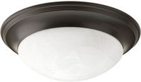 Three-Light Alabaster Glass 16-5/8