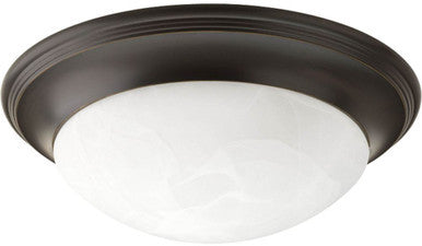 Three-Light Alabaster Glass 16-5/8