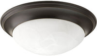 Three-Light Alabaster Glass 16-5/8