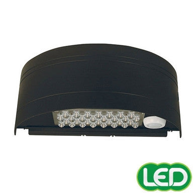 Hubbell Outdoor Lighting RDI1-24L-25-4K7-4W-UNV-DBT 25W Outdoor Round LED Wallpack, 40K, 70 CRI, Type IV  120-277V Bronze Matte Textured