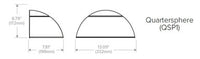 Hubbell Outdoor Lighting RDI1-24L-25-4K7-4W-UNV-DBT 25W Outdoor Round LED Wallpack, 40K, 70 CRI, Type IV  120-277V Bronze Matte Textured