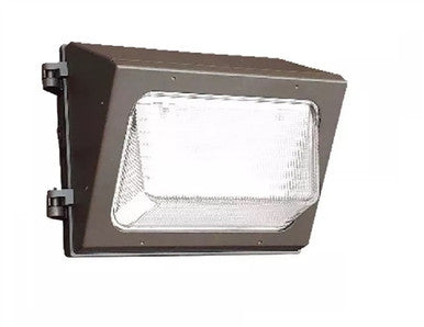 Hubbell Outdoor Lighting WGH1-LS-4K 20-50W LED Glass Wallpack, 120-277V 3000-7000 LM, 40K, Bronze