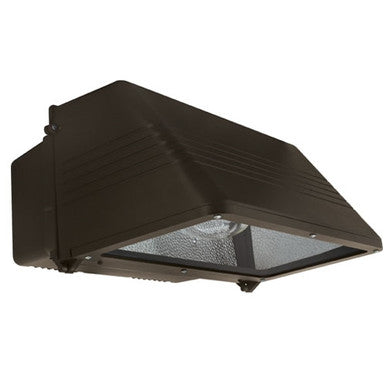 Hubbell Outdoor Lighting WGL-400S 400W HPS Full Cutoff Perimeter Wallpack, 120, 208, 240, 277V, ED18 Lamp Included, Bronze