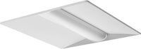 Basket LED lensed troffer 2x2,Nominal 3300 LM,Curved, smooth,347V,Generic dimming driver (0-10v), dims to 10%,80+ CRI, 3500K