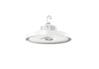 Round High Bay, Size1, Switchable Beam, Lumen, and CCT. IP65, NSF, NEMA 4X, Wet Location.White Finish