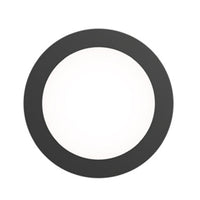 Juno SlimBasics Surface Mount Trim,6IN,Matte black