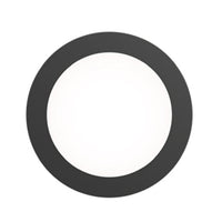 Juno SlimBasics Surface Mount Trim,6IN,Matte black