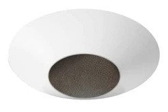 3IN Adjustable Bevel, Black Specular, White Flangeless, Wet Location Listing