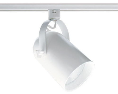 Trac-Master Round Back Cylinder BR30/PAR30L,White Baffle,White