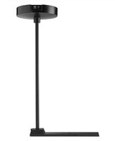 T-Bar Ceiling Current Limiting Pendant Stem Kit, 24IN Nominal Length, Black
