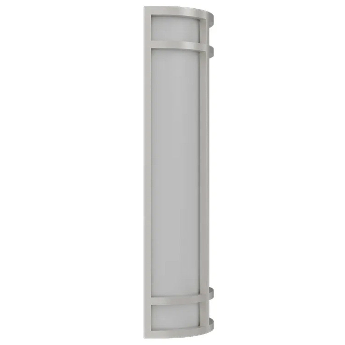 LED Decorative Wall Sconce Silver Finish 20 Watt - 1,500 Lumens - 6X18 Inches - Color Tunable 30/40/50K