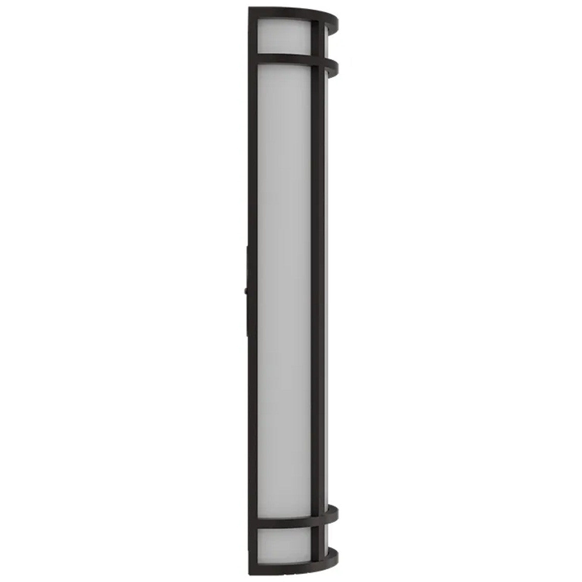 LED Decorative Wall Sconce Black Finish 25 Watt - 1,800 Lumens - 6X24 Inches - Color Tunable 30/40/50K