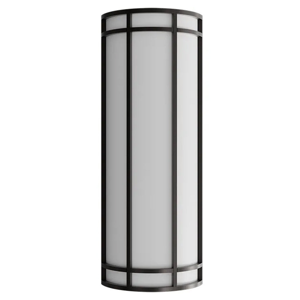 LED Decorative Wall Sconce Black Finish Watt Selectable 20W/25W/30W - 2,800 Lumens - 9X24 Inches - Color Tunable 30/40/50K