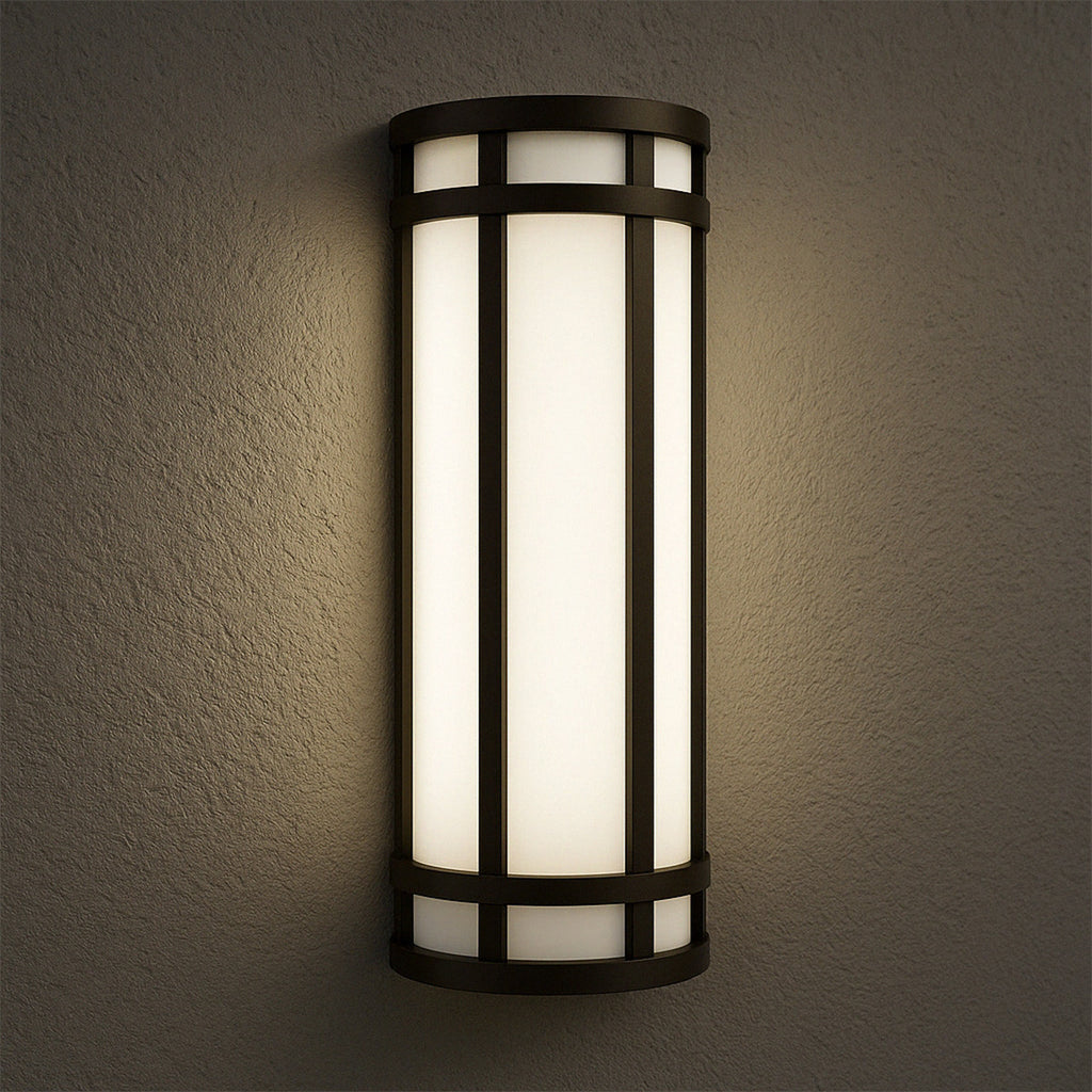 LED Decorative Wall Sconce Bronze Finish 20 Watt - 1,500 Lumens - 6X18 Inches - Color Tunable 30/40/50K