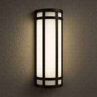 LED Decorative Wall Sconce Bronze Finish 20 Watt - 1,500 Lumens - 6X18 Inches - Color Tunable 30/40/50K