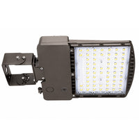 LED Parking Lot Area Light - Watt Selectable - 60/90/120/140W - Color Selectable 30K/40K/50K - 23000 Max Lumens - Yoke Mount
