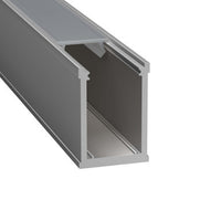5ft Field Cuttable Aluminum Surface Mounted Deep Channel - LED-T-CH3-FL