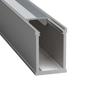 5ft Field Cuttable Aluminum Surface Mounted Deep Channel - LED-T-CH3-WF