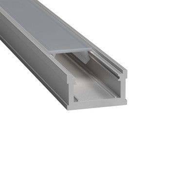 InvisiLED 5ft Field Cuttable Aluminum Surface Mounted Channel - LED-T-CH
