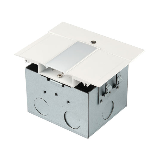 InvisiLED Power Feed for Symmetrical Recessed Channel