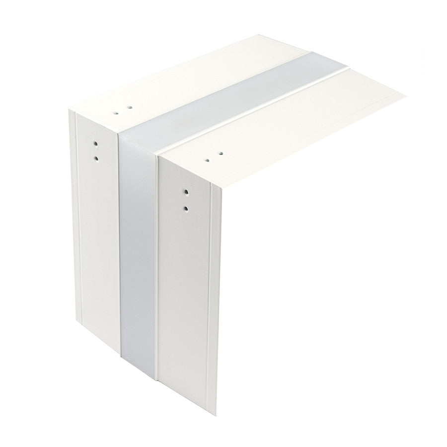InvisiLED Outside Corner for Symmetrical Recessed Channel