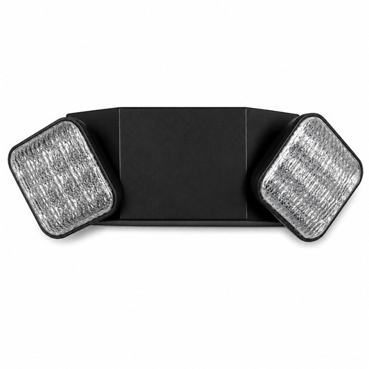 Superior Lighting LEDR-1-B - LED Emergency Light Black (Dry Or Damp Location)