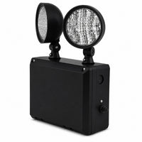 Wet Location Remote Capable LED Emergency Unit (Black)