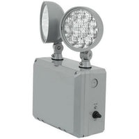 Wet Location Remote Capable LED Emergency Unit - Gray