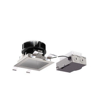 4in. Shallow Downlight Trim, Square, Specular Clear Reflector