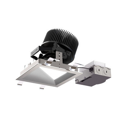 6in. Lensed Wall Wash Trim, Square, Specular Clear Reflector