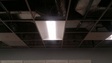 LED Basket Troffers - Commercial Ceiling Lights For Offices - Choose Your Size And Color Temperature