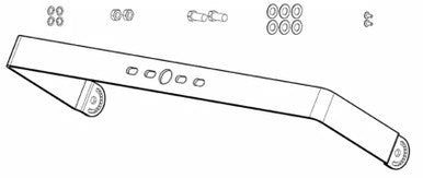 Surface Mount Yoke Bracket for LED Sign Lights