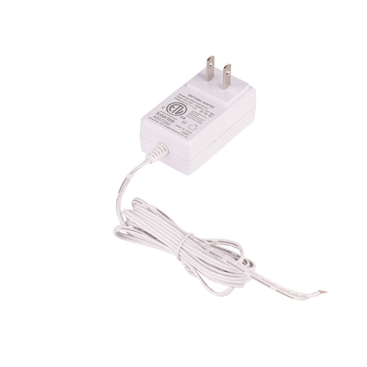 Plug-in Electronic Transformer 100-240V Input 24V Output 20W - LU-2420D-P-WT