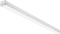 LED Contractor Single Striplight,96IN,Switchable Lumens - 6000LM, 8000LM and 10000LM,120/277V,Constant current, dimming to 10%,0-10V dimming,Switchable CCT- 3500K, 4000K and 5000K,80 color rendering index,Sensor Switch enabled,Passive Infrared Sensor